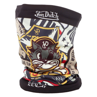 Tours De Cou Moto Von Dutch Big Cat Blue Red Orange