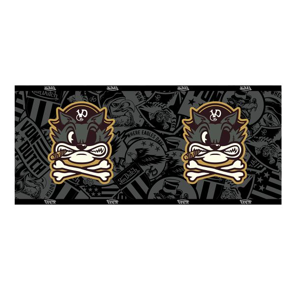 Tours De Cou Moto Von Dutch Big Cat Grey