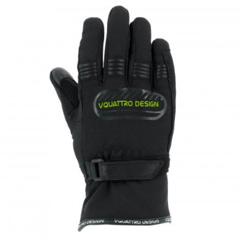 Gants Moto V'Quattro Core 17 Kid Black Green Gants Moto V'Quattro Core 17 Kid Black Green