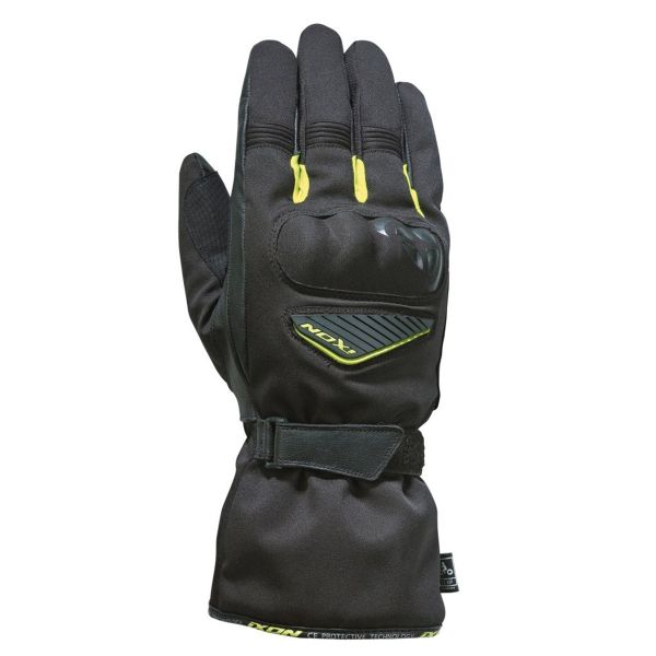 Gants Moto Ixon Pro Arrow Black Yellow Fluo