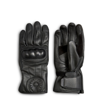 Gants Moto Belstaff Sprite Cuir Black