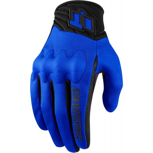 Gants Moto ICON Anthem 2 Glove Blue