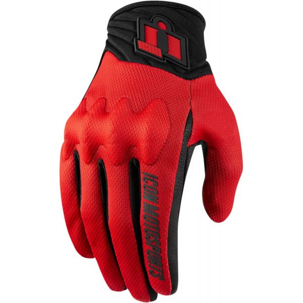 Gants Moto ICON Anthem 2 Glove Red