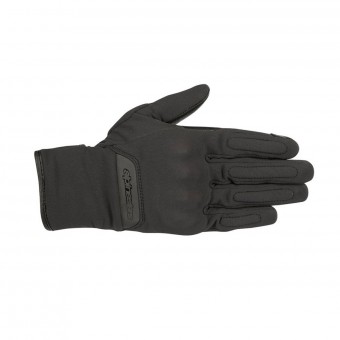 gants 100% cuir véritable noir pour homme Moto Tactile Hiver Chauffante Laine