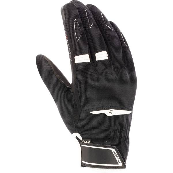 Gants Moto Bering Lady Fletcher Evo Black White Gants Moto Bering Lady Fletcher Evo Black White