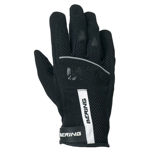 Gants Moto Bering Mako Kid Noir Blanc