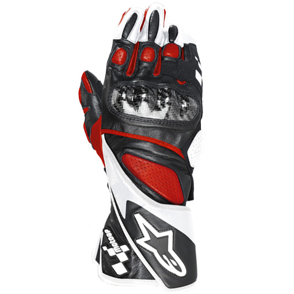 Gants Moto Alpinestars MotoGP Losail Noir Rouge