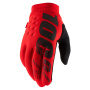 Gants Moto 100% Brisker Rouge