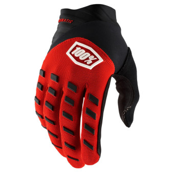 Gants Moto 100% Enfant Airmatic Rouge Noir