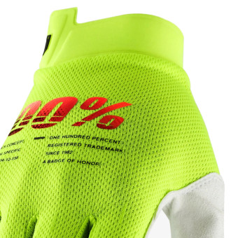 100% Itrack Jaune Fluo