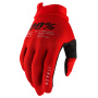 Gants Moto 100% Itrack Rouge