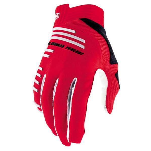 Gants Moto 100% R-Core Rouge