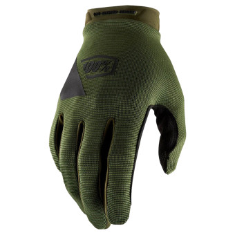 Gants Moto 100% Ridecamp Army Vert