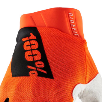 100% Ridefit Orange Fluo