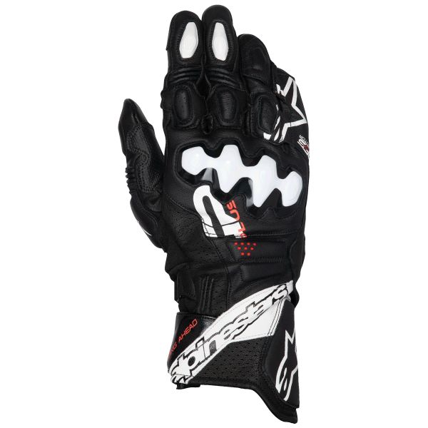 Gants Moto Alpinestars GP Plus R V3 Leather Black White