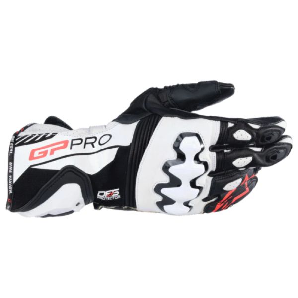 Gants Moto Alpinestars GP Pro R4 Black White