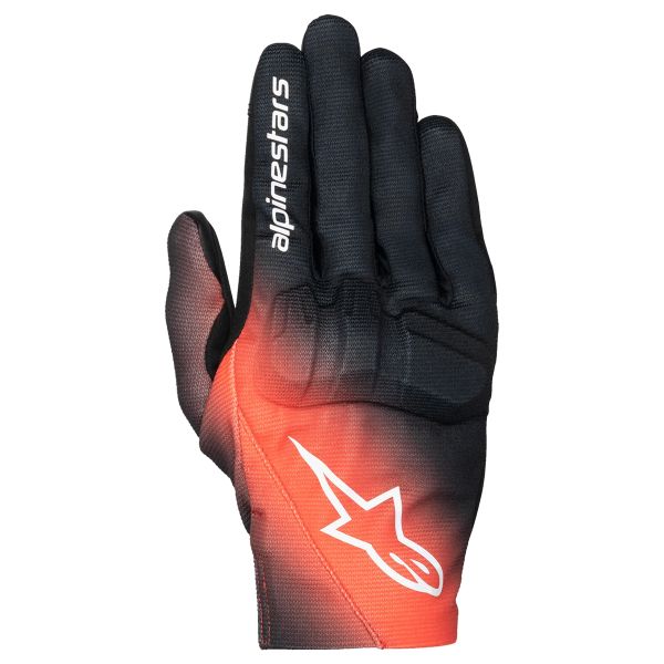 Gants Moto Alpinestars Reef V2 Black Red Fluo White Gants Moto Alpinestars Reef V2 Black Red Fluo White
