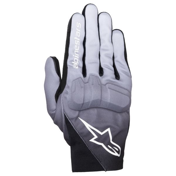 Gants Moto Alpinestars Reef V2 Mid Gray Black White Gants Moto Alpinestars Reef V2 Mid Gray Black White