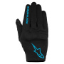 Gants Moto Alpinestars Reef Women V2 Black Hawaiian Ocean