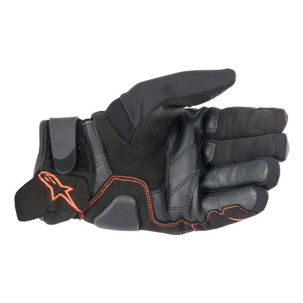 Alpinestars SMX-1 Drystar Black Red Fluo