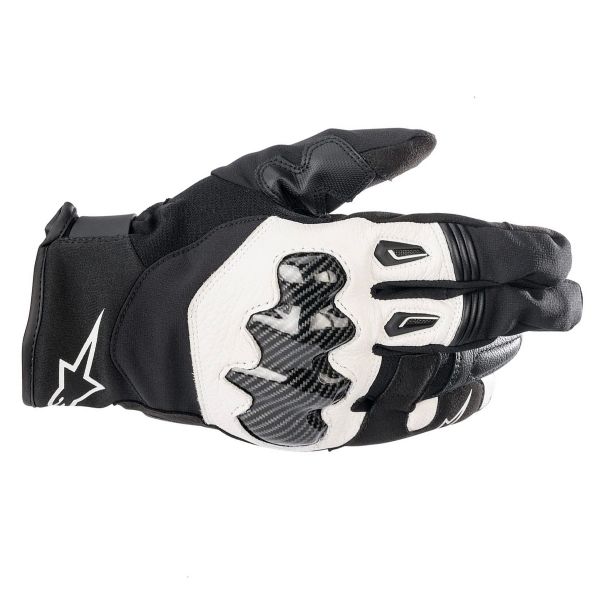Gants Moto Alpinestars SMX-1 Drystar Black White
