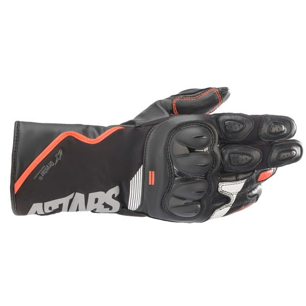 Gants Moto Alpinestars SP-365 Drystar Black Red Fluo White