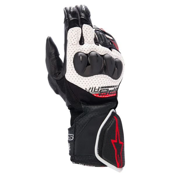 Gants Moto Alpinestars SP-8 V3 Air Black White Bright Red