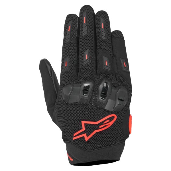 Gants Moto Alpinestars SP X 5 Air Black Red Fluo
