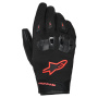 Gants Moto Alpinestars SP X Z WP Black Red Fluo