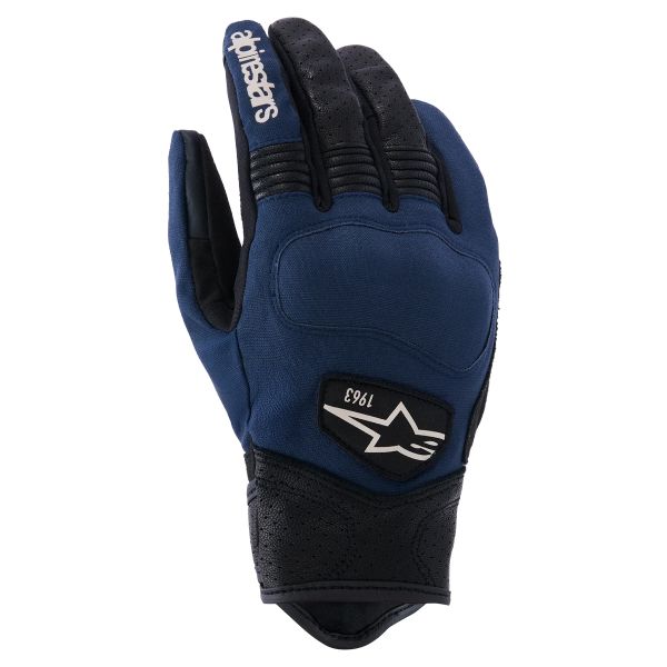 Gants Moto Alpinestars Tracker Gloves Dark Blue Black