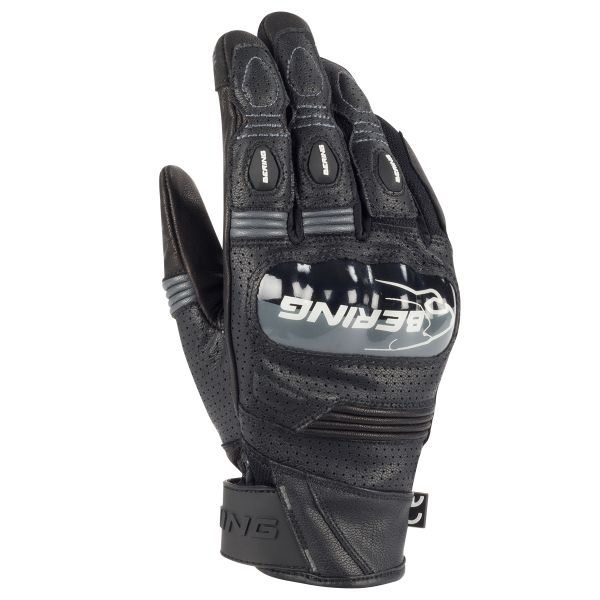 Gants Moto Bering Axel Black White Grey