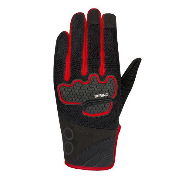 Gants Moto Bering Breeze Black Red Gants Moto Bering Breeze Black Red
