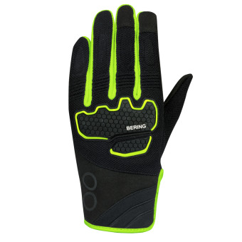 Gants Moto Bering Breeze Black Yellow Fluo Gants Moto Bering Breeze Black Yellow Fluo