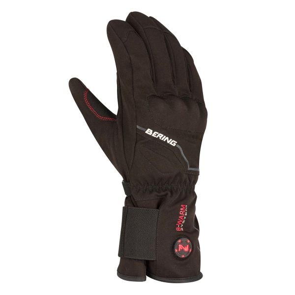 Gants Moto Bering Breva Heat Black