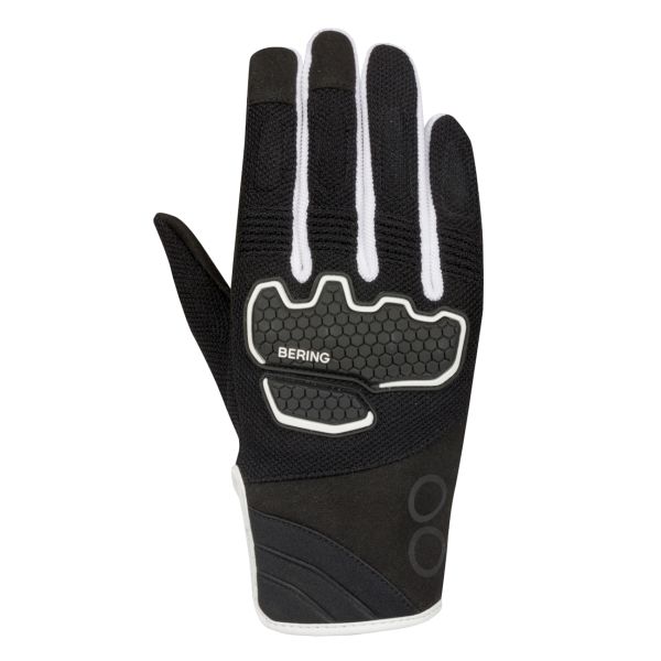 Gants Moto Bering Lady Breeze Black White Gants Moto Bering Lady Breeze Black White