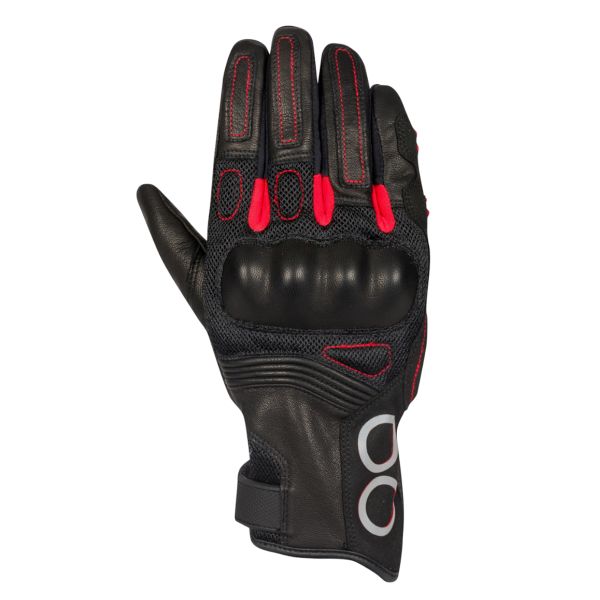 Gants Moto Bering Lady Pitts Black Red