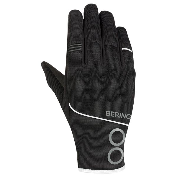 Gants Moto Bering Nassau Noir blanc Gloves