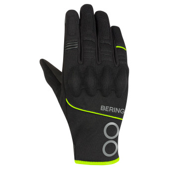 Gants Moto Bering Nassau Noir fluo Gloves
