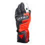 Gants Moto Dainese Carbon 4 Long Black Fluo Red White