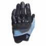 Gants Moto Dainese Ermex Woman Black Blue Mirage
