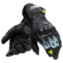 Gants Moto Dainese Fiero Metal Black Water Yellow Fluo