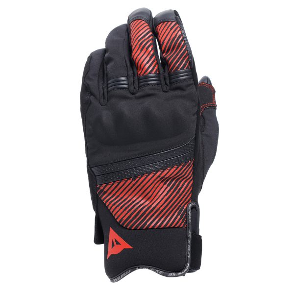 Gants Moto Dainese Fulmine D-Dry Black Black Red