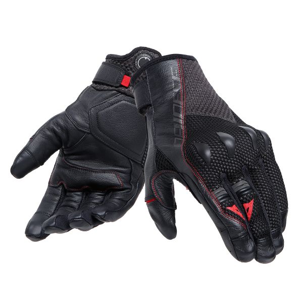 Gants Moto Dainese Karakum Ergo-Tek Magic Connection Black Black