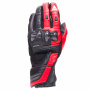 Gants Moto Dainese Reacto Carbon Long Black Red Lava