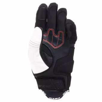 Dainese Reacto Carbon Short Woman Black White Red Fluo