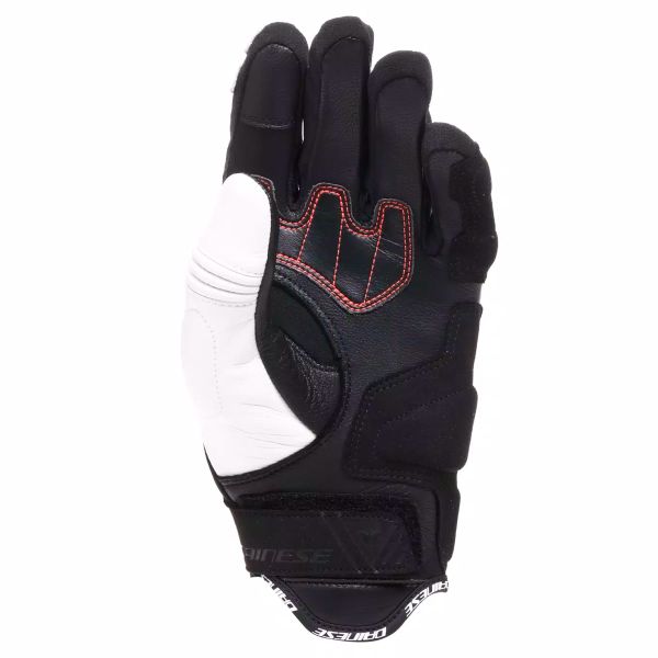 Dainese Reacto Carbon Short Woman Black White Red Fluo