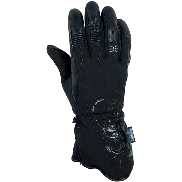Gants Moto Mac Adam Stella Noir