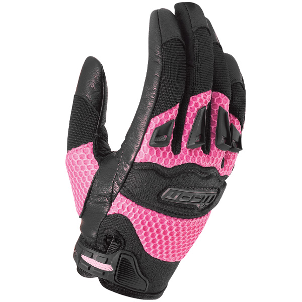 Gants Moto ICON Twenty-Niner Pink Woman