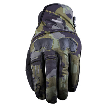 Gants Moto Five E-WP Camo Khaki
