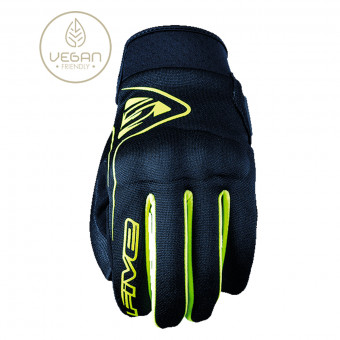 Gants Moto Five Globe Black Fluo Yellow